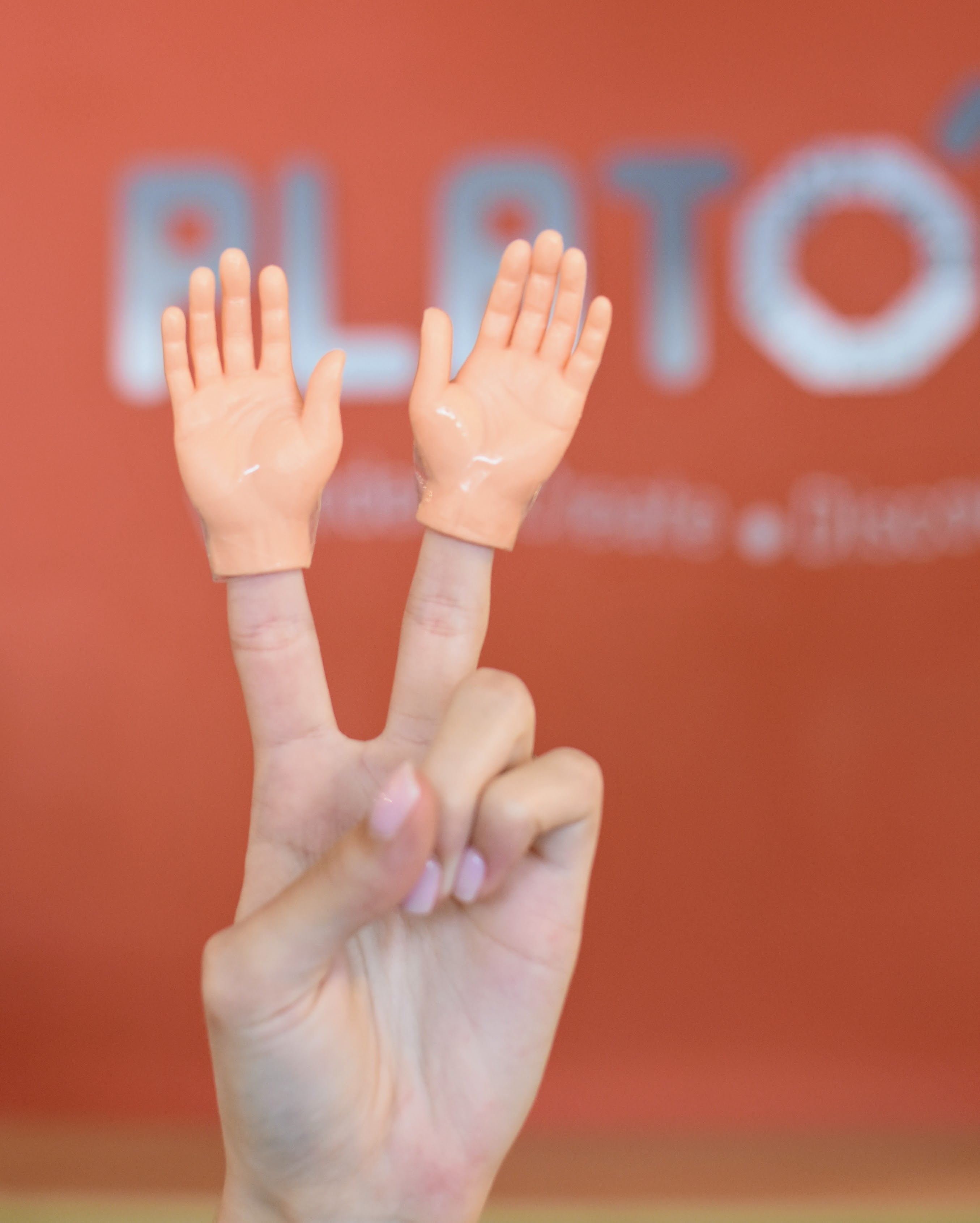 Fun Finger Puppet Hands - Solid Plastic Puppets for Kids, Storytelling, and Classroom Activities | Perfect for Pretend Play, Role-Playing & Interactive Learning