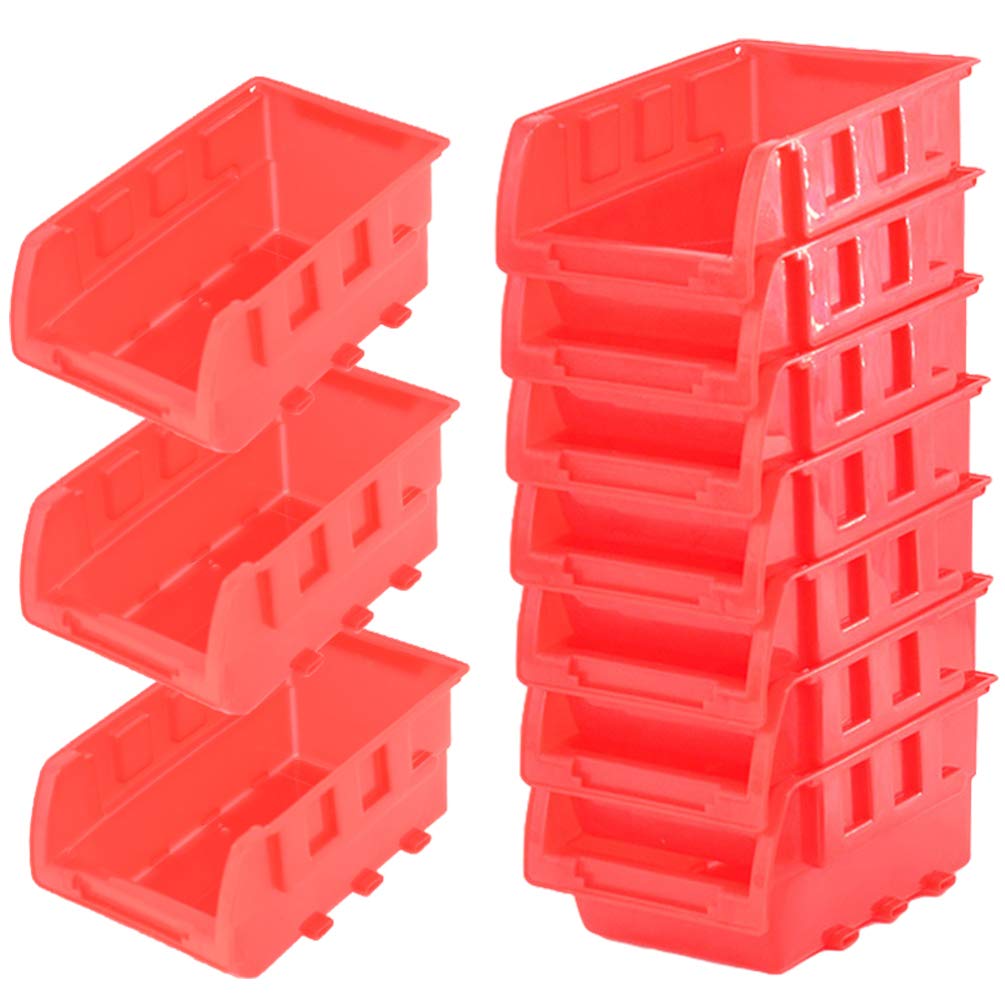 Plastic Storage Box with Oblique Design - Organizer Container for Home, Office & Craft Supplies | Durable & Stackable Storage Solution