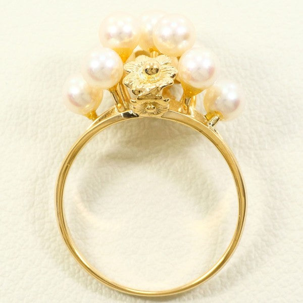 18K Yellow Gold Pearl Ring for Women - Elegant & Timeless Jewelry Gift for Wedding, Anniversary & Special Occasions