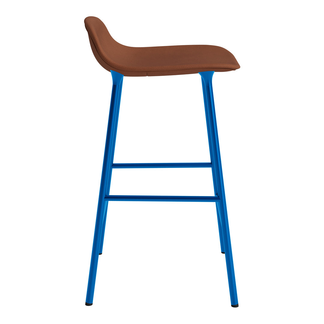 Modern Form Counter Stool with Sturdy Metal Legs & Comfortable Upholstered Seat - Perfect for Kitchen Islands, Breakfast Bars & Home Decor