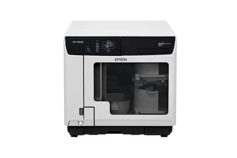 Epson PP-100III CD/DVD Disc Producer - High-Quality Disc Printing for Professional & Personal Use - Perfect for Music, Movies, Data Backup & Photo Archiving