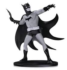 Batman: Black & White (Mike Allred) Limited Edition Collectible Statue - DC Comics Superhero Display for Home & Office Decor