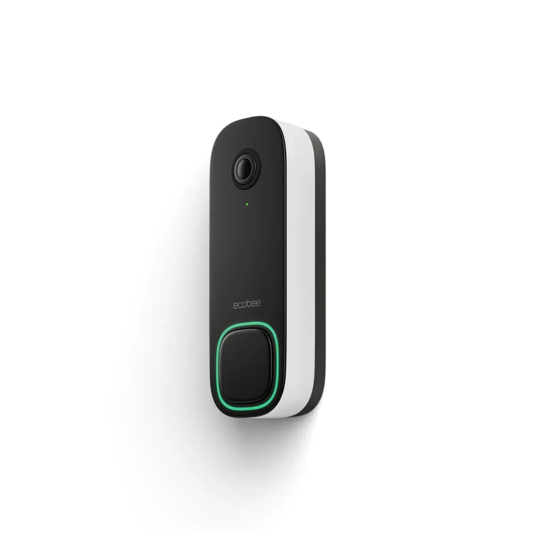 Ecobee EB CAMSDB 01 Smart WiFi Video Doorbell Camera with HD Night Vision, Motion Detection & 2-Way Audio - Perfect for Home Security & Package Delivery Monitoring