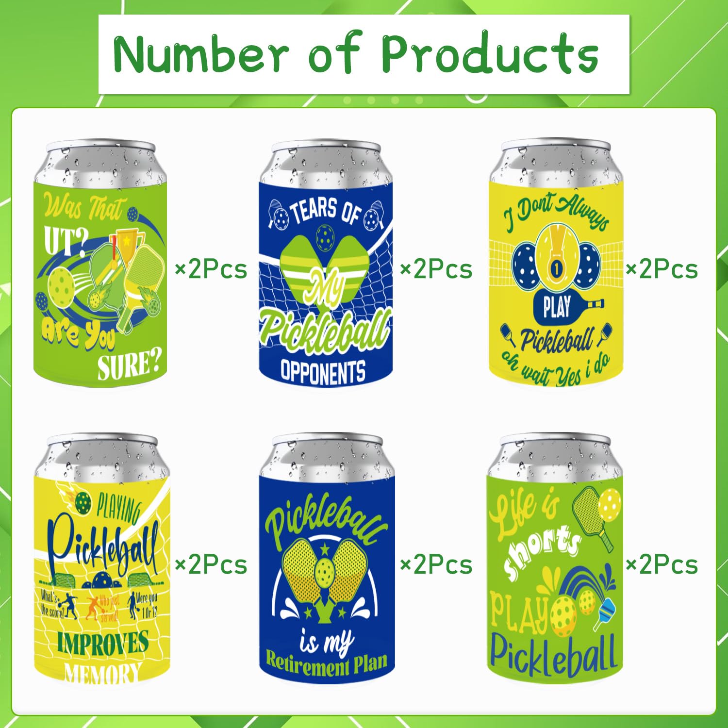 Premium Can Coolers & Insulated Beer Sleeves - Keep Drinks Cold for Hours | Perfect for Parties, BBQs, and Outdoor Events