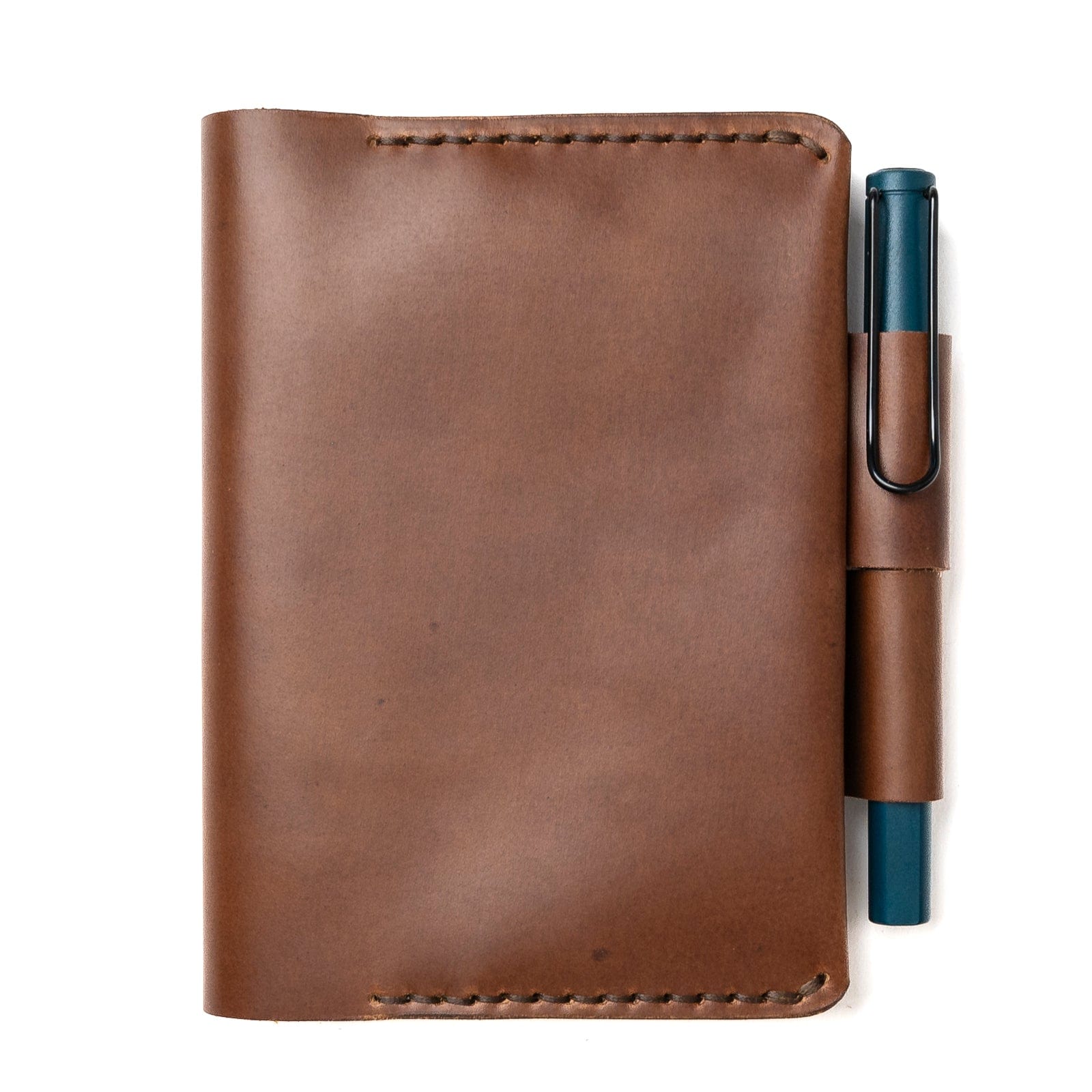 Premium Leather Leuchtturm1917 Pocket Notebook Cover - Slim Protective Case for A5 Notebooks - Perfect for Journaling, Sketching & Daily Planning