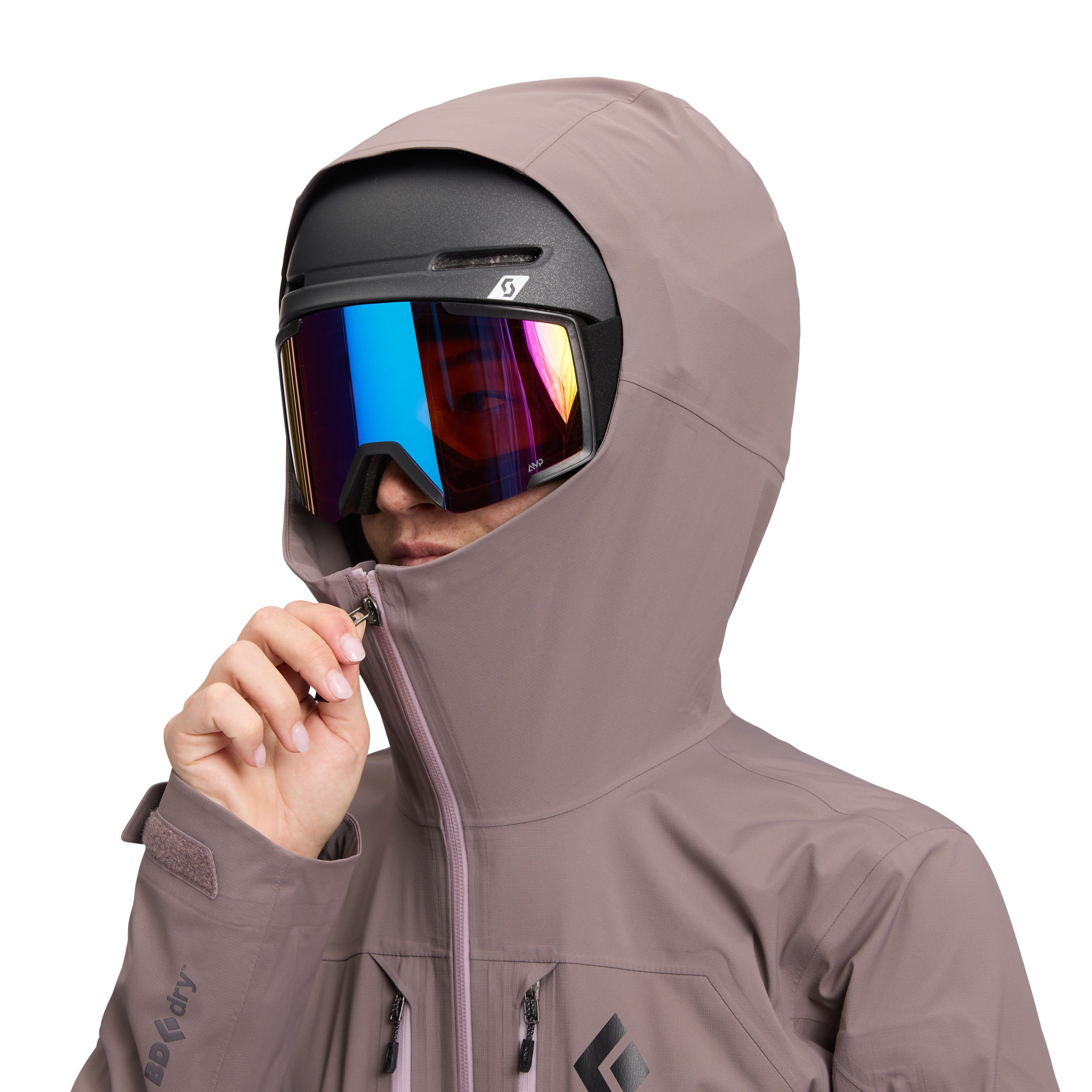 Women's Recon LT Stretch Shell Jacket - Lightweight Waterproof Windbreaker for Hiking & Outdoor Activities | Perfect for Trail Running, Camping & Travel