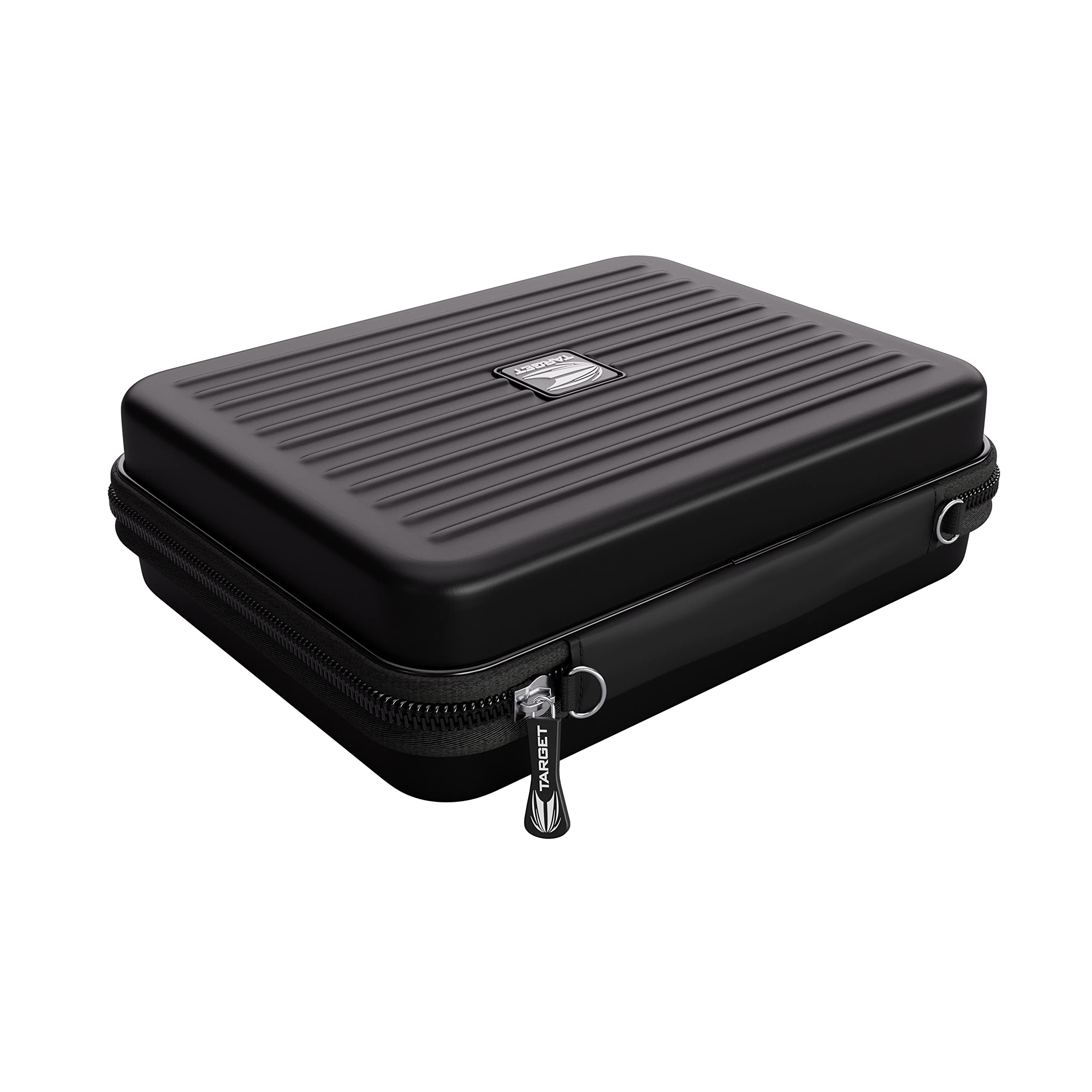 Premium Takoma Black Dart Wallet for Steel Tip Darts - Durable Leather Case with Multiple Pockets for Darts, Flights & Accessories - Perfect for Home, Bar & Professional Dart Games