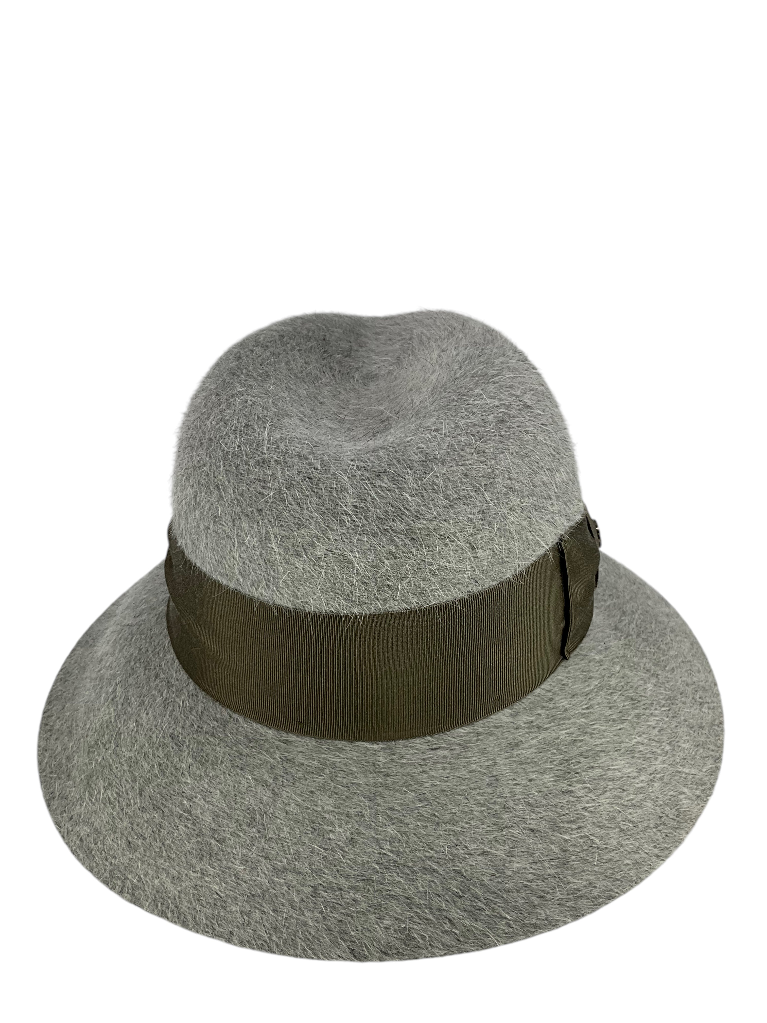 LORO PIANA Cashmere Felt Fedora Hat for Women - Soft & Luxurious Winter Fashion Accessory - Size S - Perfect for Outdoor Events, Travel & Cold Weather Protection