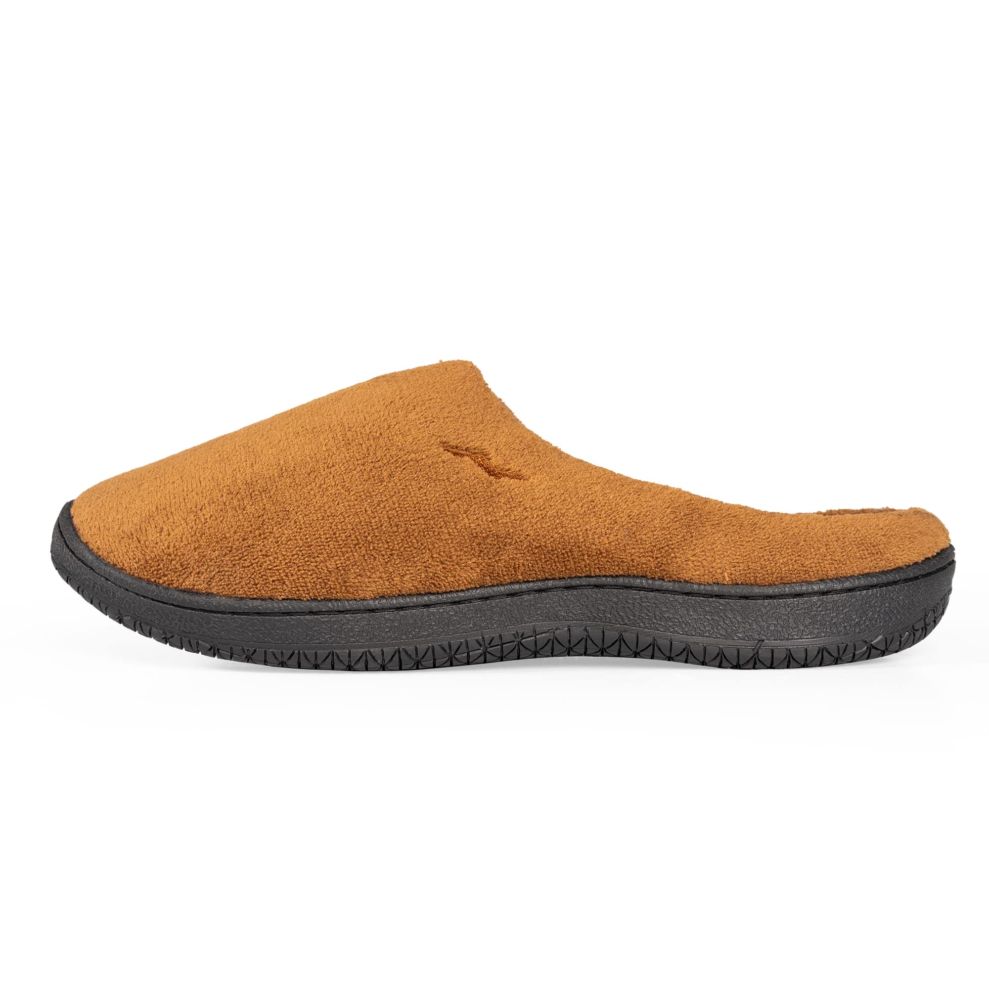 NORTY Men's Slip-On Clog Slippers with Memory Foam - Comfortable Indoor House Shoes for Men - Perfect for Relaxing at Home, Lounging & Casual Wear