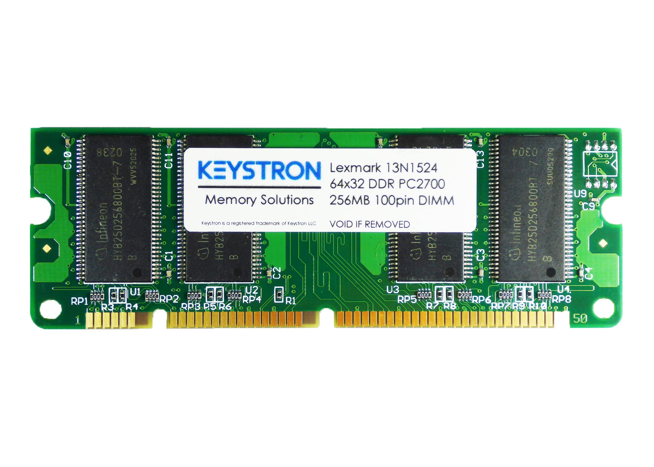 256MB DDR 100-pin Printer DIMM Memory Module by Keystron - Compatible with HP, Epson, Canon Printers - Upgrade Your Office & Home Printing Performance