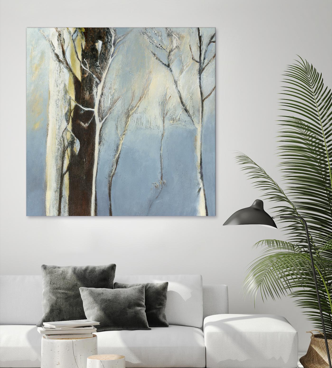 Contemporary Forest 2 - Modern Wall Art Canvas Print for Home & Office Decor | Perfect for Living Room, Bedroom, or Office Space