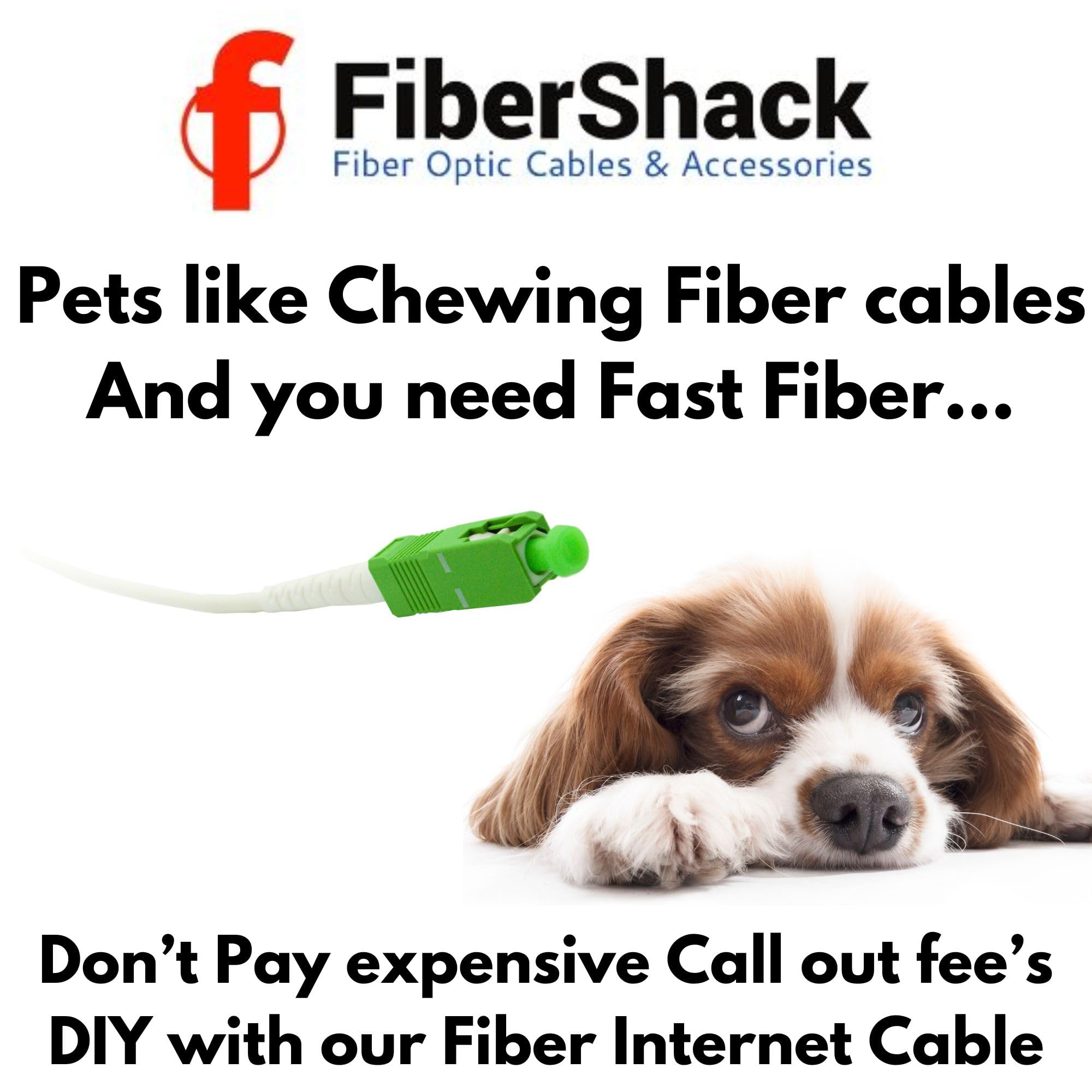 High-Speed 30ft SC/APC to SC/APC Single Mode Fiber Optic Patch Cable - 10M Simplex Optical Internet Cable for Home & Office Networks - Perfect for Fiber Internet, CCTV, and Network Extensions