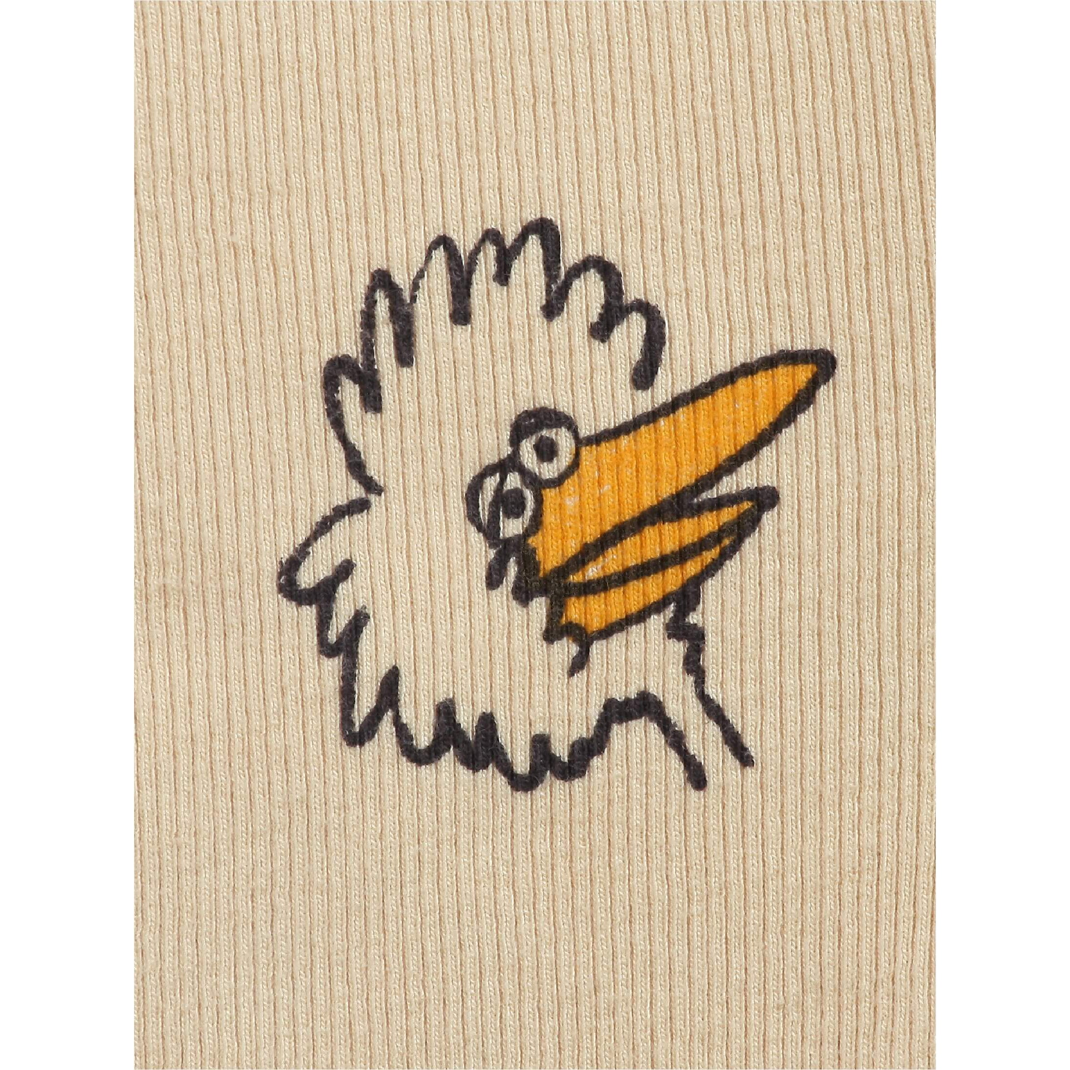 Bobo Choses Birdie Print Leggings for Kids - Soft & Comfortable Stretchy Pants for Playtime, School & Everyday Wear