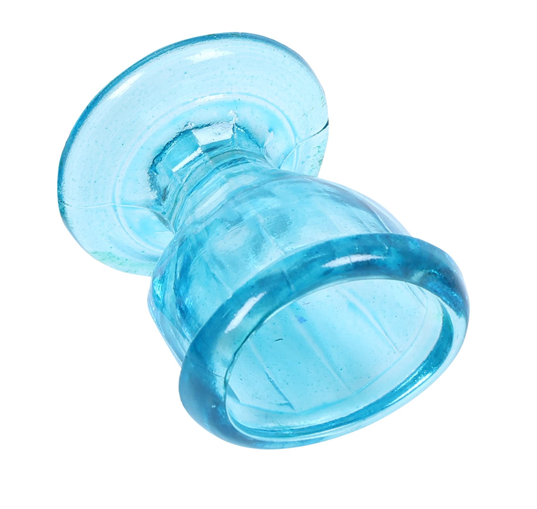 QIMACPLUS Premium Glass Eye Wash Cup - Smooth Edge, Ergonomic Design for Secure Fit & Effective Eye Cleansing - Includes Storage Container (Sky Blue, 1-Pack) - Perfect for First Aid Kits, Home Safety & Workplace Eye Care