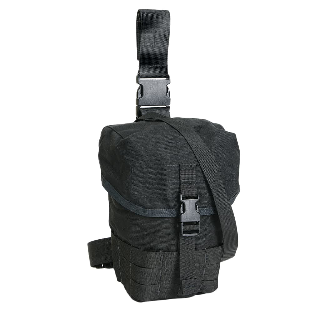 HSGI Gas Mask Pouch V2 - Durable MOLLE-Compatible Tactical Pouch | Made in USA | Perfect for Military, Airsoft & Outdoor Survival Gear