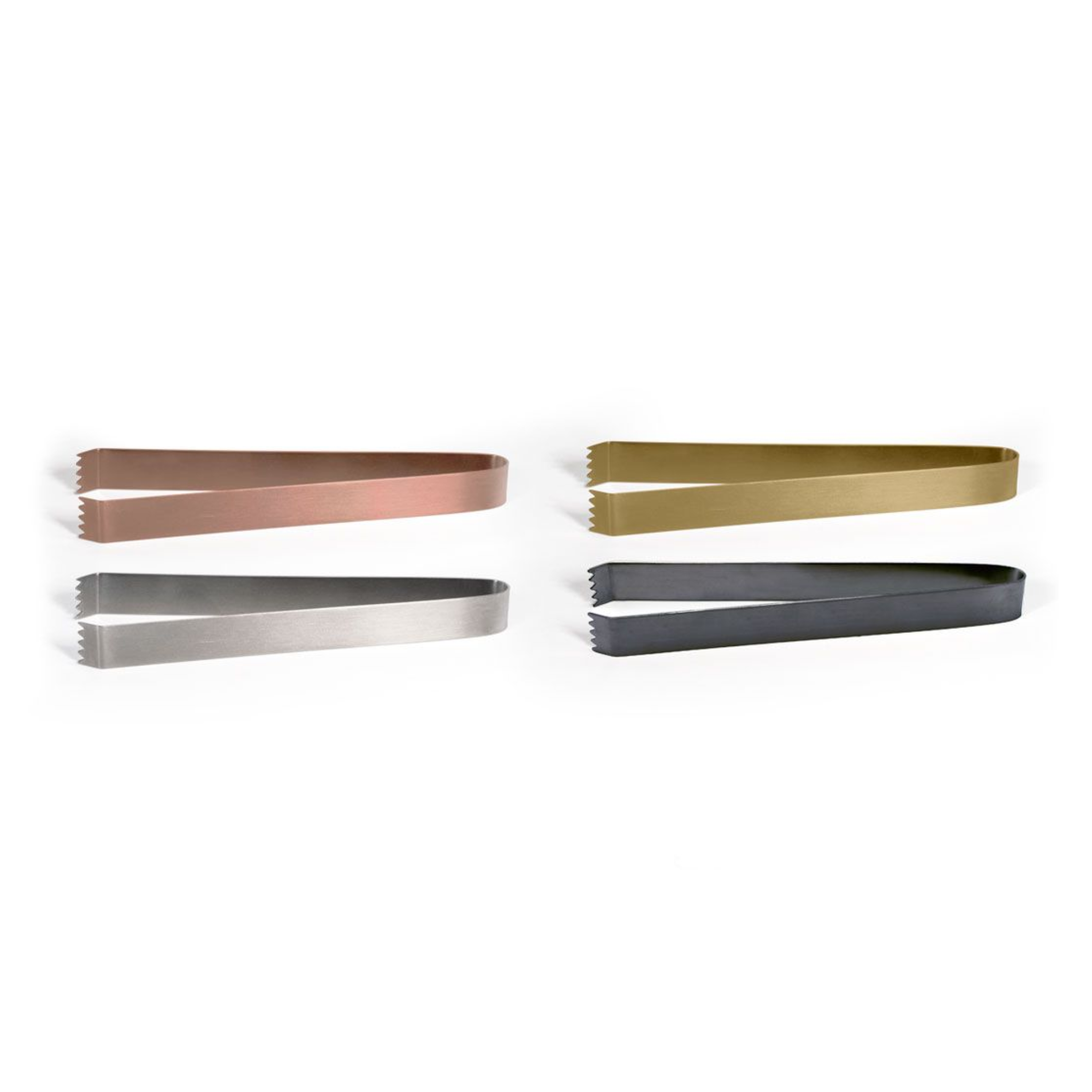 Premium FOH Brushed Stainless Steel Kitchen Tongs - 7