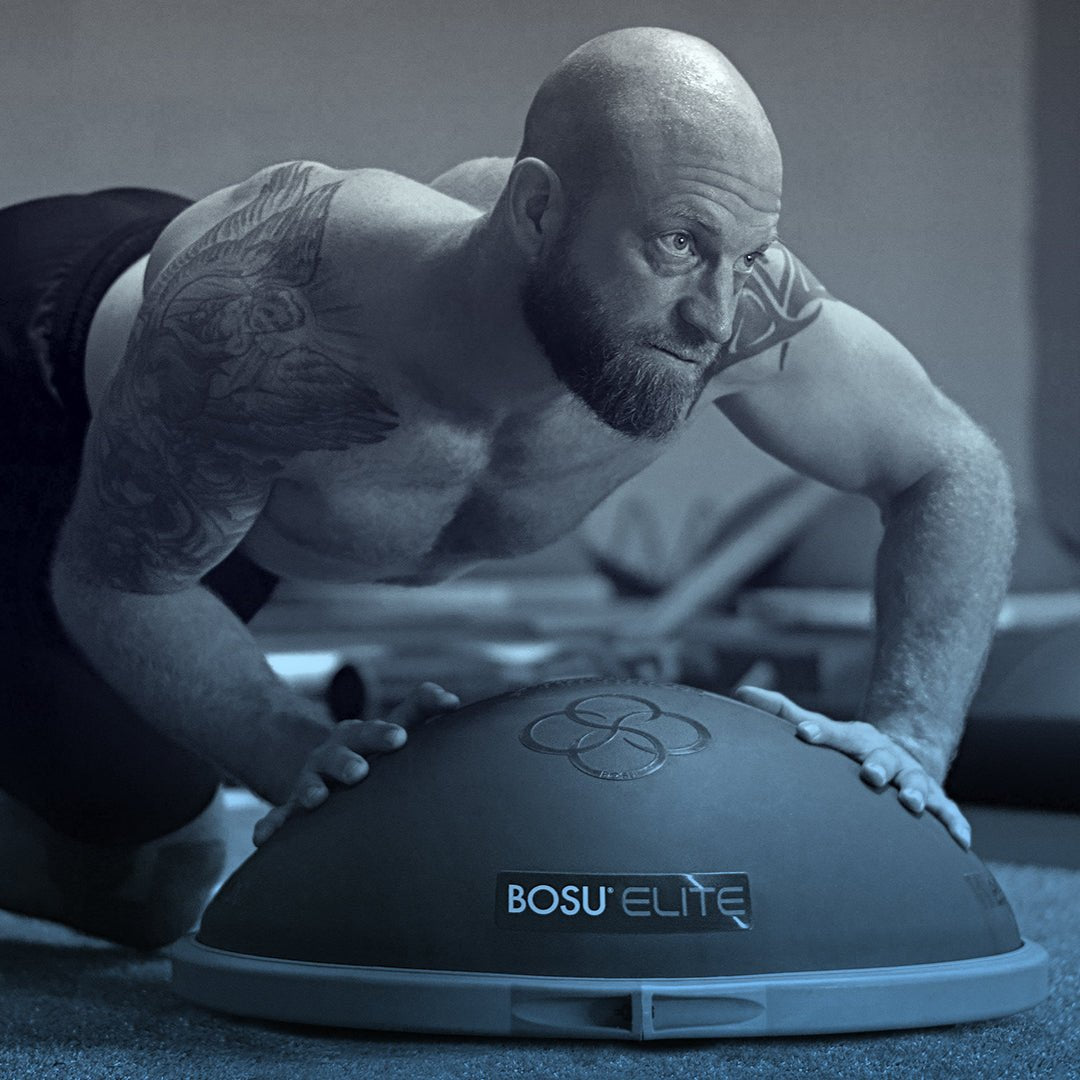 Bosu Elite 3 Balance Trainer - Professional Home & Gym Exercise Equipment for Core Strength, Stability & Fitness Training - Perfect for Yoga, Pilates, Rehab & Workouts