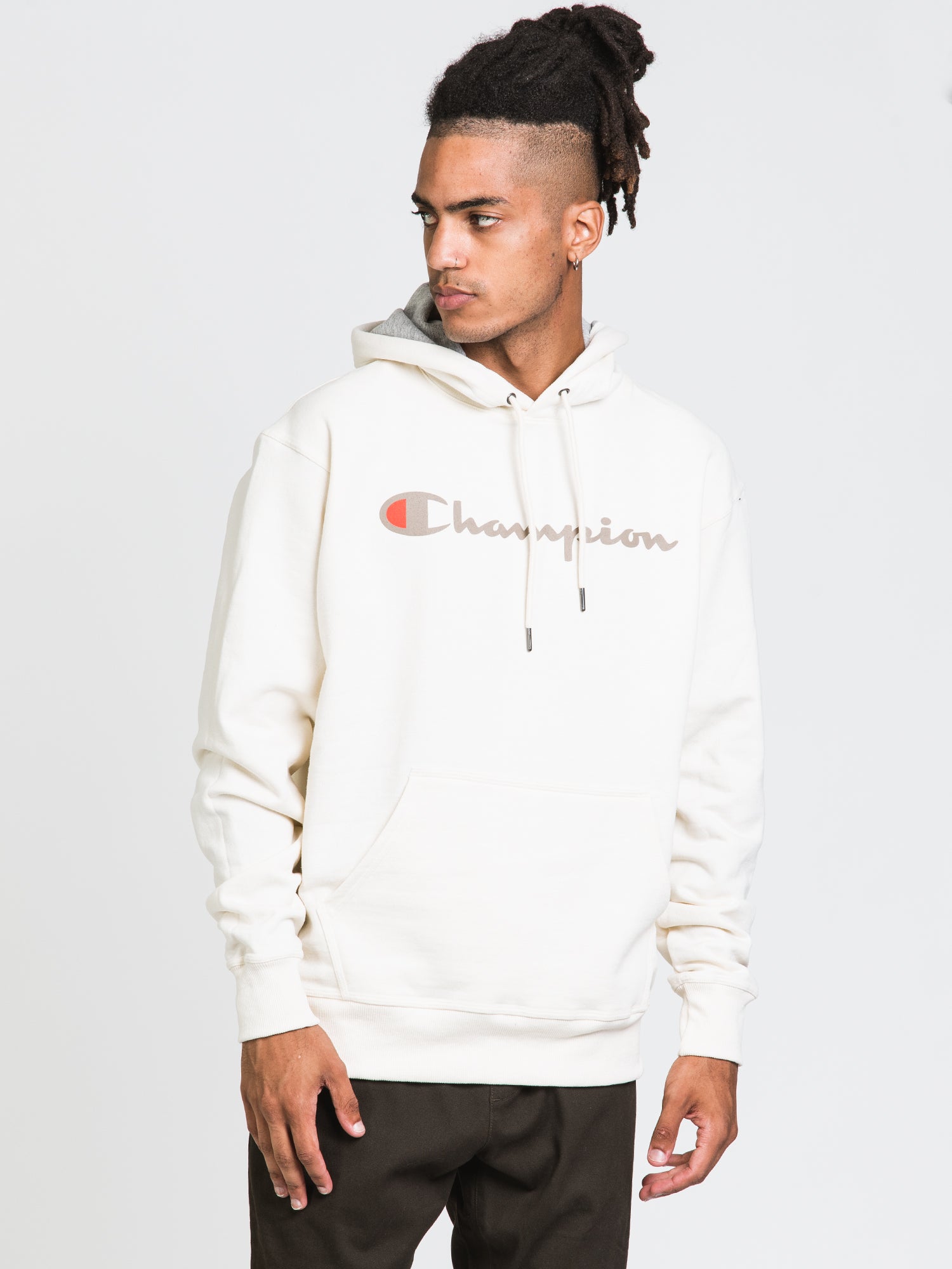 Champion Powerblend Graphic Pullover Hoodie - Soft & Comfortable Sweatshirt for Men & Women - Perfect for Casual Wear, Gym & Outdoor Activities