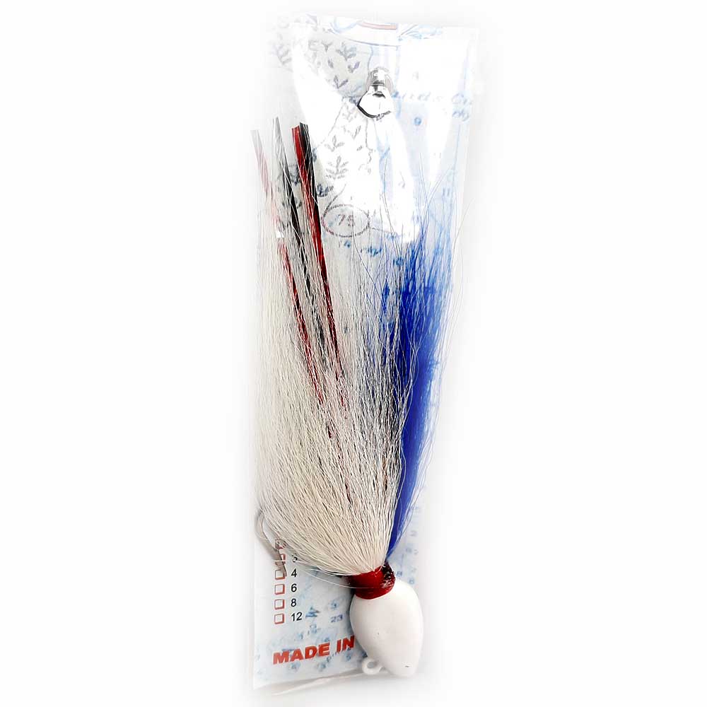Tight Line Tackle 4OZ Arrowhead Jigs - Premium Saltwater Fishing Lures for Bass, Walleye & Trout | Perfect for Deep Sea, Offshore & Freshwater Fishing