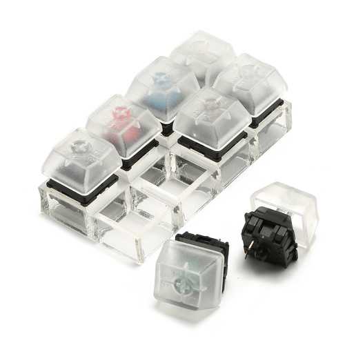 8 Key Mechanical Keyboard Switch Tester Kit - Cherry MX Compatible Keycaps & Switches Sampler for Gaming, Typing & DIY Customization (Perfect for PC Enthusiasts & Mechanical Keyboard Lovers)