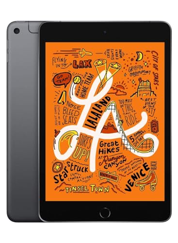 Apple iPad Mini 6 (Wi-Fi + Cellular, 256GB) - Space Gray | Renewed Premium Tablet with A15 Bionic Chip | Perfect for Business, Travel & Creative Work