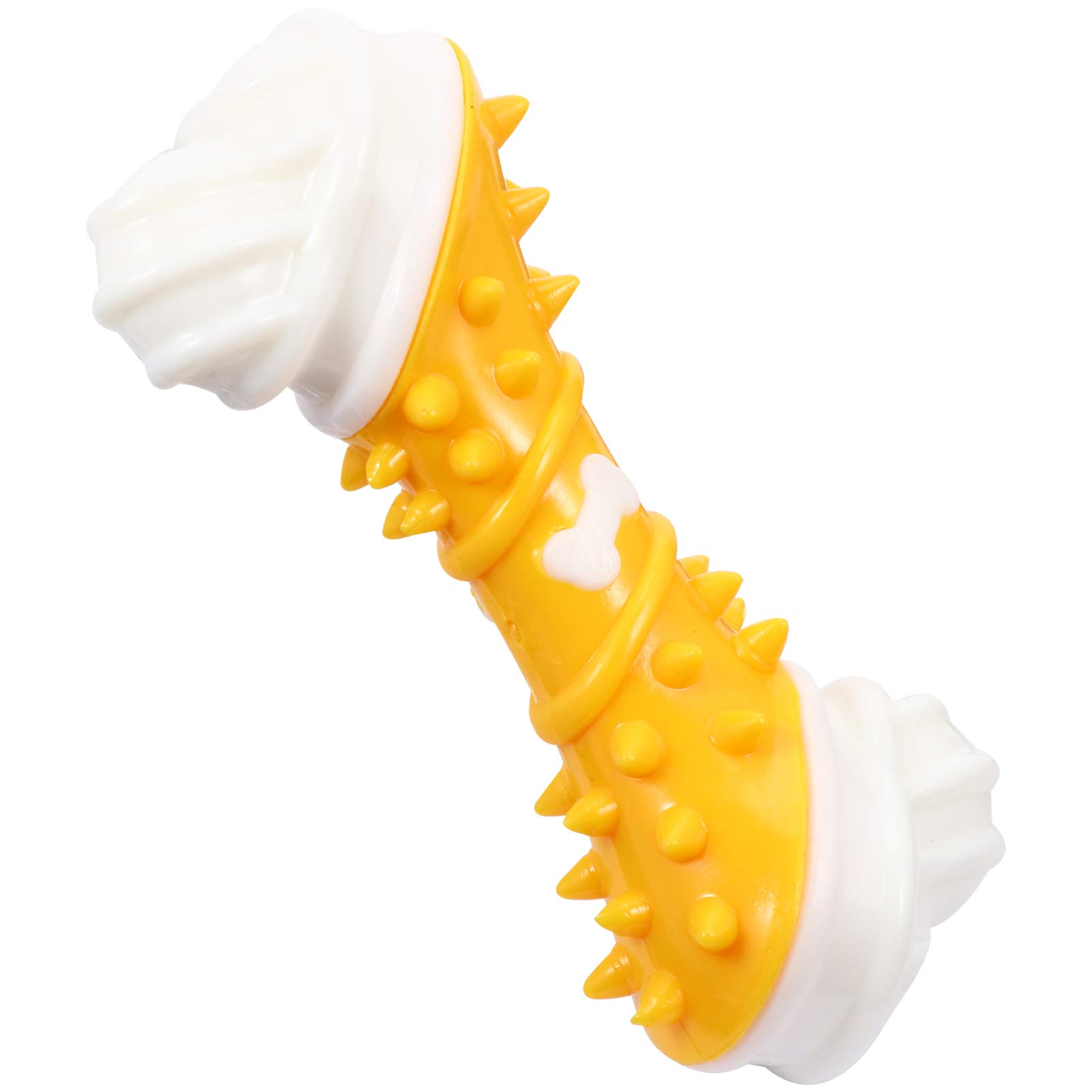 Balacoo Dog Chewing Toys for Teething Puppies - TPR Teeth Cleaning Bone Stick for Small Dogs - Durable Puppy Molar Toy for Dental Health - Perfect for Christmas Gifts & Playtime