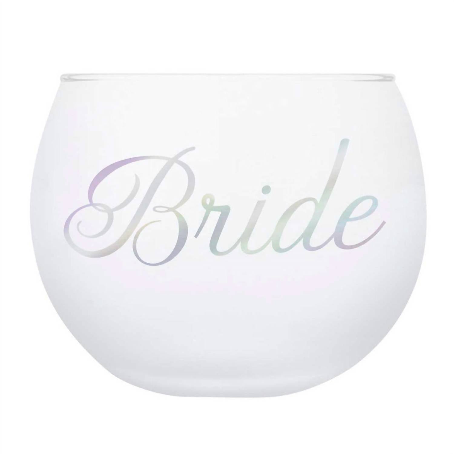 Elegant White Roly Poly Glass for Wedding Decor - Perfect for Bridal Showers, Centerpieces & Home Decor