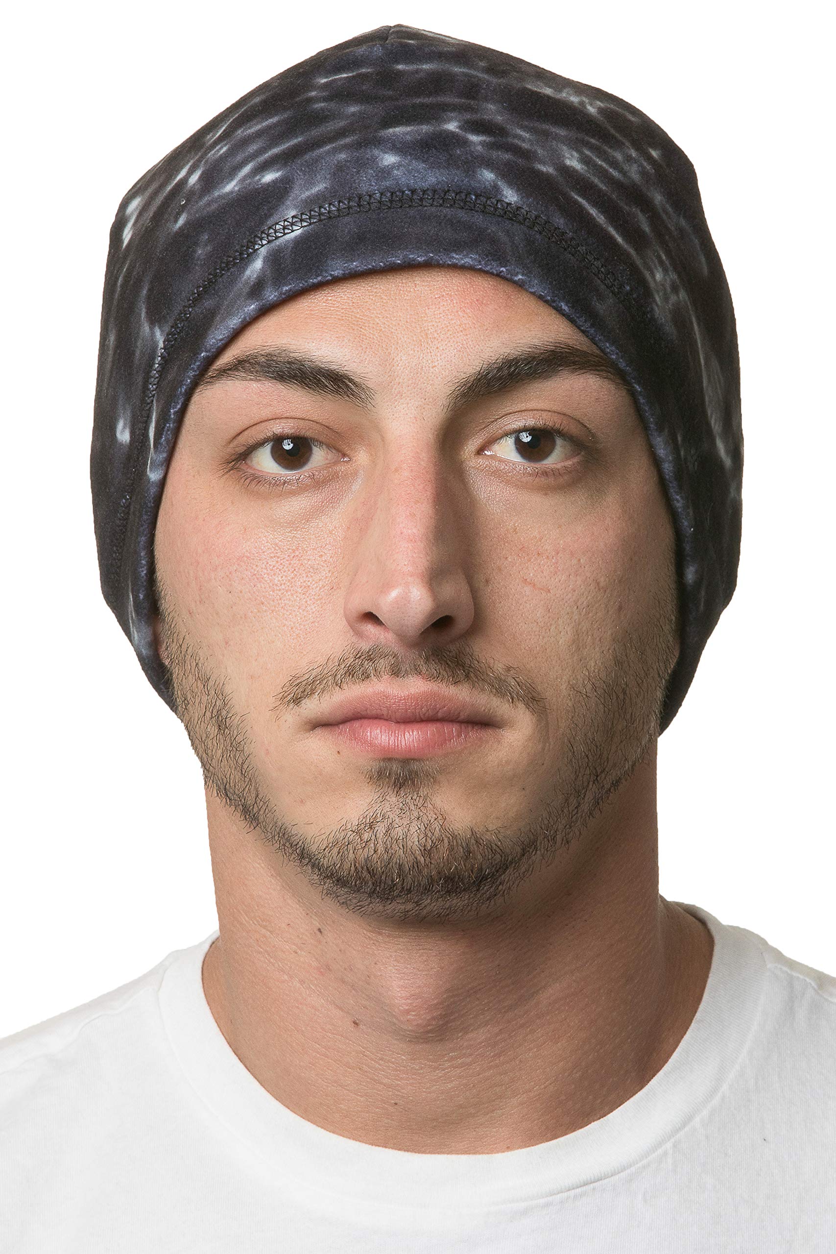 Men's Winter Fleece Beanie - Warm Skull Cap for Cold Weather - Perfect for Skiing, Snowboarding & Outdoor Activities