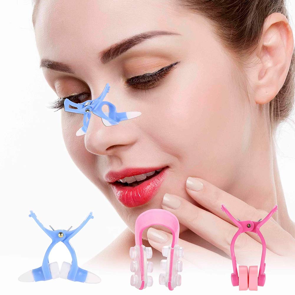 3 Pack Silicone Nose Lift Clips - Nose Up Lifting & Slimming Beauty Tools for Women | Nose Bridge Massager & Shaper | Perfect for Makeup, Skincare & Relaxation