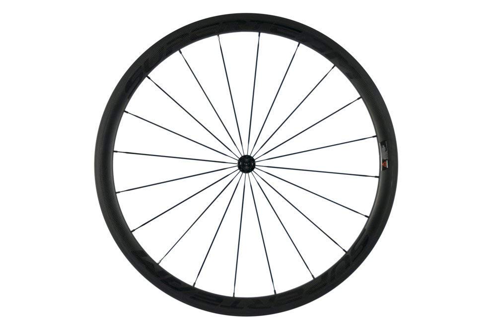Superteam 38mm/23mm Carbon Fiber Road Bike Wheelset 700c Clincher Wheels with R13 Hub - Lightweight & Durable for Racing, Training & Road Cycling