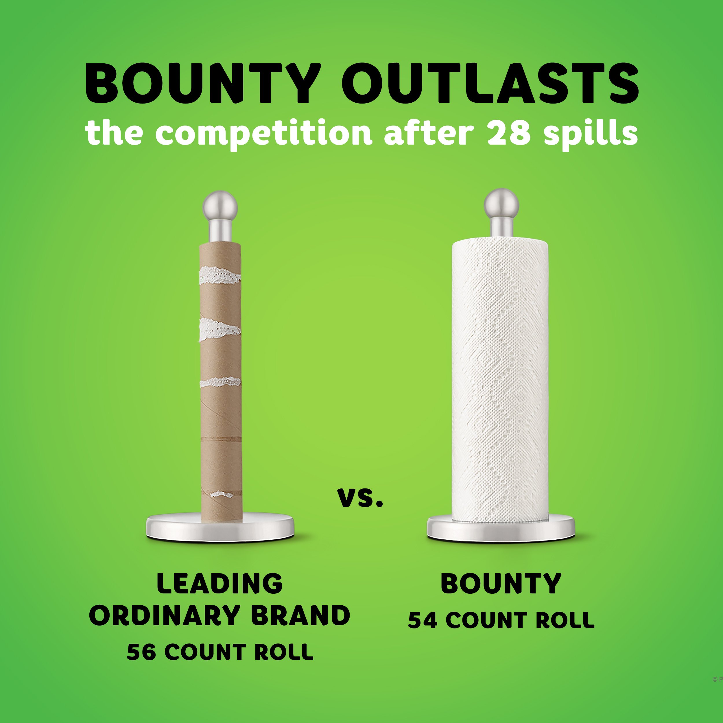 Bounty 2-Ply Paper Towels Giant Rolls - 11