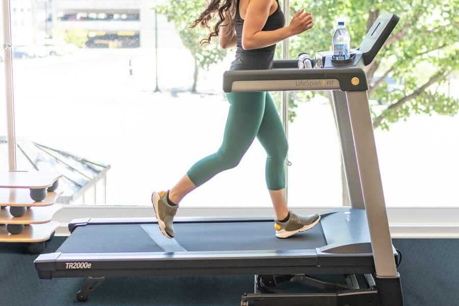 LifeSpan TR2000e Electric Folding Treadmill - Compact Home Fitness Equipment for Running & Walking - Perfect for Small Spaces & Home Gym Workouts