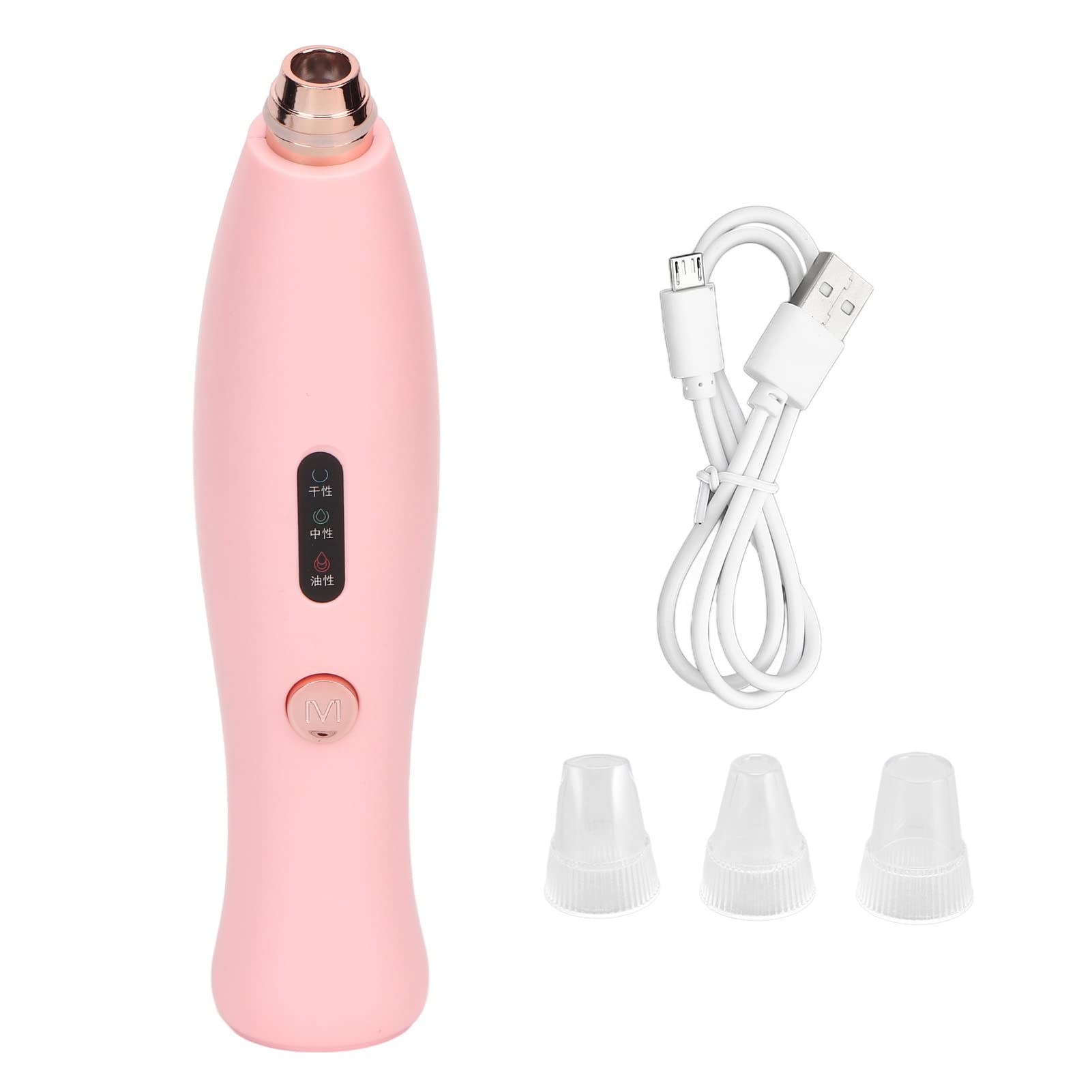 3-Speed Blackhead Vacuum - Deep Cleansing for Face & Nose Care