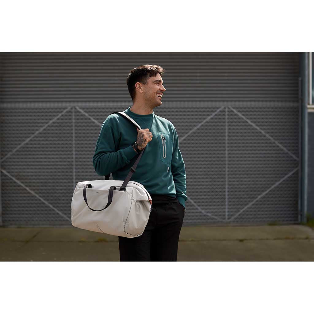 Lightweight Duffle Bag in Ash Gray - Perfect for Gym, Travel & Weekend Getaways