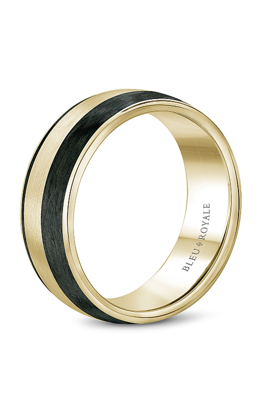 Bleu Royale Men's Wedding Band RYL 014YB85 - 14K Yellow Gold Classic Ring for Grooms & Engagement - Perfect for Weddings, Anniversaries & Special Occasions