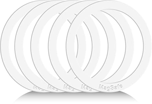 Metal Ring Sticker-White