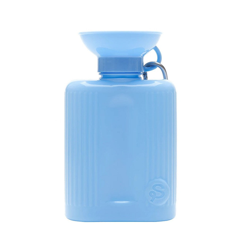 Portable Dog Water Bottle for Travel & Outdoor - Leak-Proof Pet Water Dispenser with Foldable Bowl - Perfect for Hiking, Walking, and Car Rides