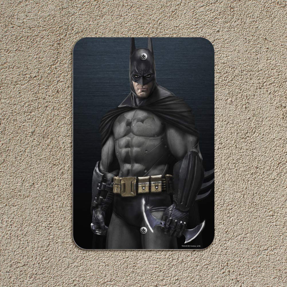 Batman Arkham Asylum Video Game Wall Sign - DC Comics Collectible Decor for Home, Office & Gaming Room | Perfect for Superhero Fans & Batman Lovers