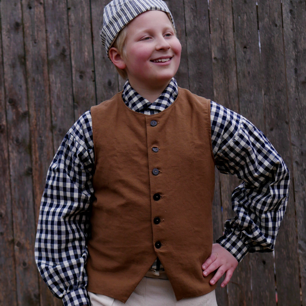Boys' Costume Waistcoat Vest - Formal & Party Wear for Kids - Perfect for Halloween, Cosplay, and Special Occasions