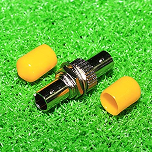 ST to ST Female Fiber Optic Coupler Adapter - 500 Pack | High-Performance Flange Connector for Reliable Optical Cable Connections | Ideal for Data Centers, Telecom Networks & Home Fiber Installations
