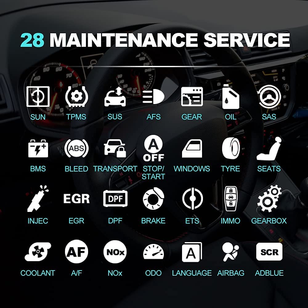 ThinkScan Plus S6 OBD2 Scanner - Automotive Diagnostic Scan Tool with 5 Reset Services & Car Code Reader | 30% OFF | Perfect for DIY Car Repairs & Professional Mechanics