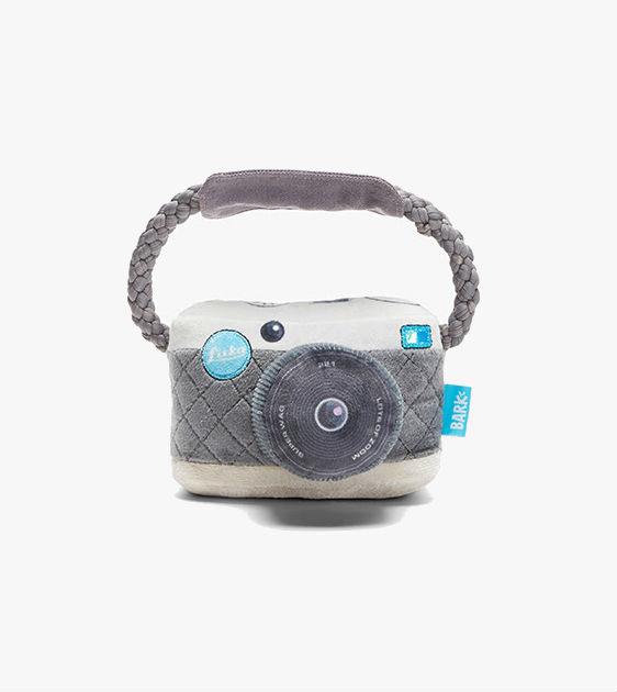 $18 ONLY: BarkShop Licka K9 Camera Dog Plush Toy - Interactive Chew Toy for Small & Large Dogs - Perfect for Playtime, Training & Anxiety Relief