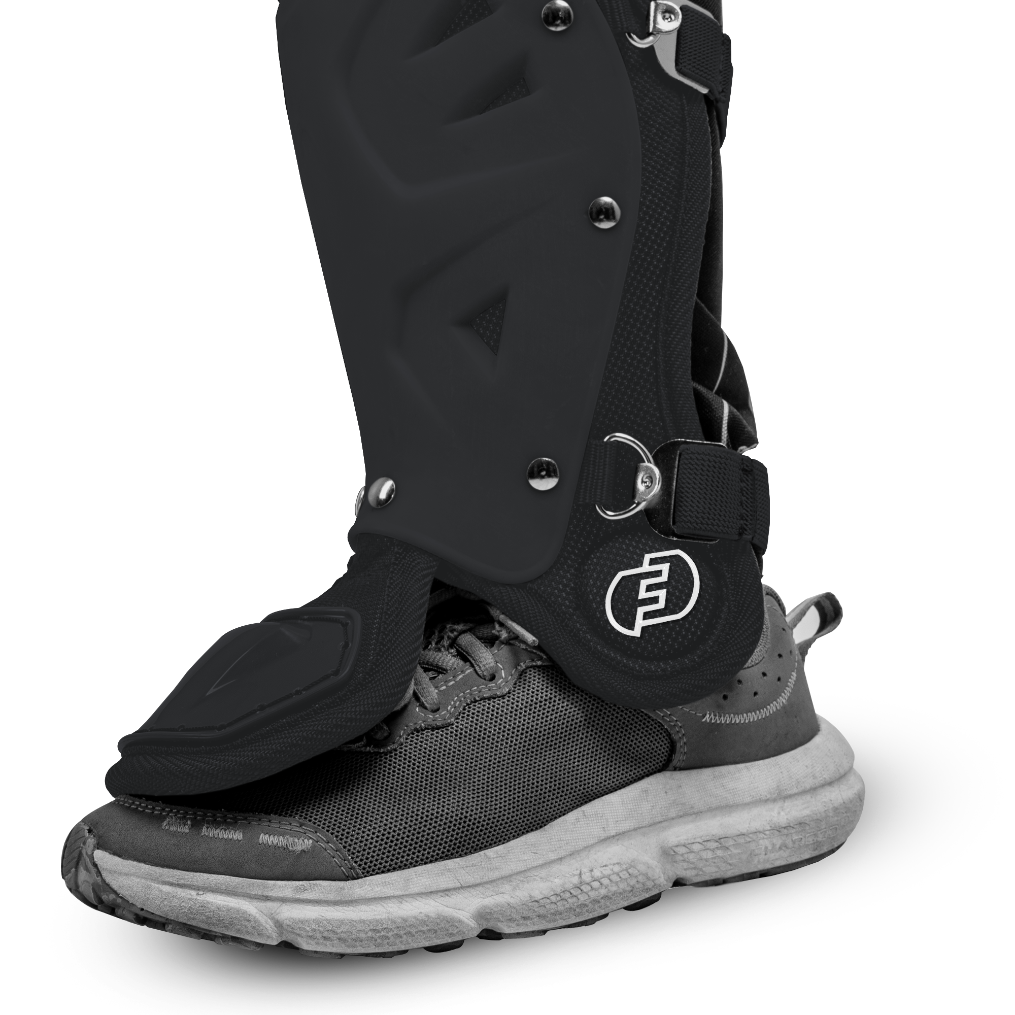 FORCE3 Defender Catcher Leg Guards for Baseball - Youth Size 12.5, Ages 6-9 | Protective Gear for Junior Catchers | Perfect for Little League Games & Practice