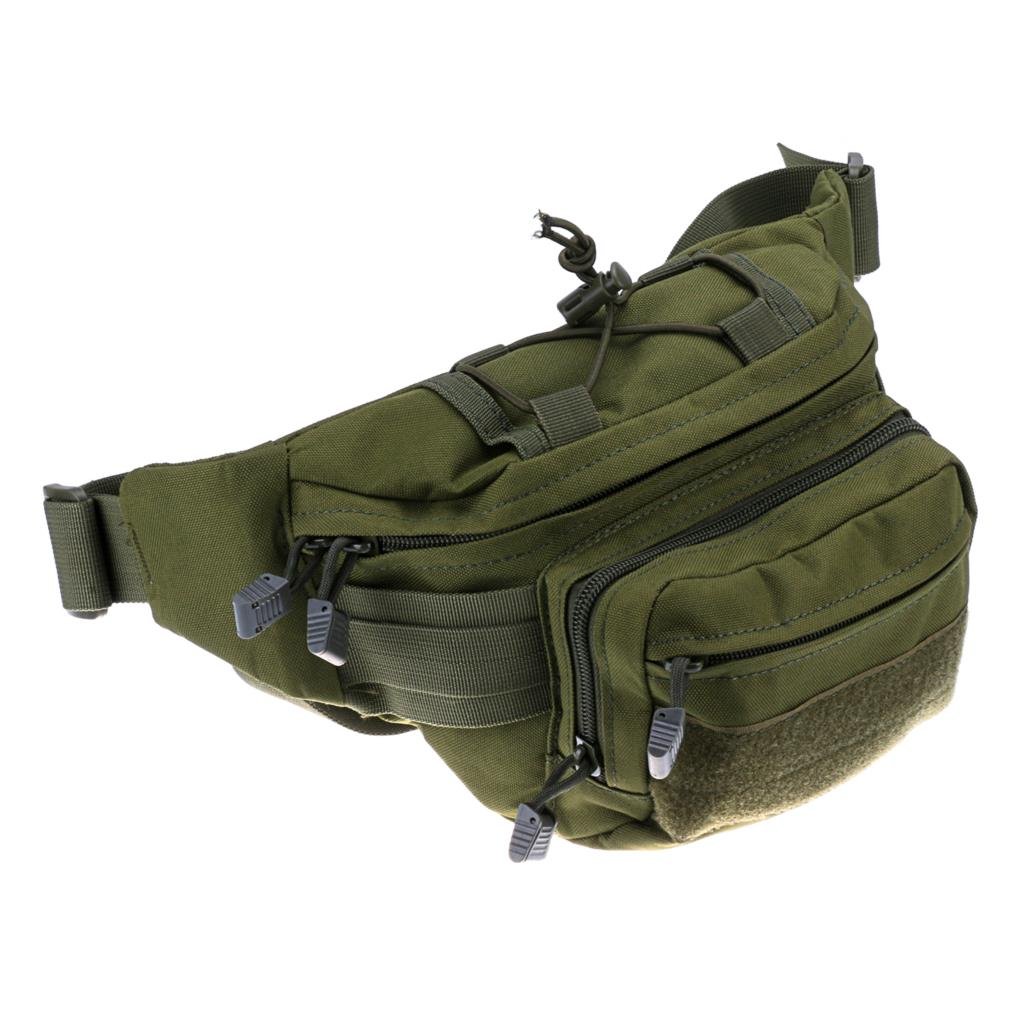 Tactical MOLLE Waist Bag for CCW & EDC - Durable Fanny Pack for Concealed Carry, Outdoor Hiking, Travel & Everyday Use