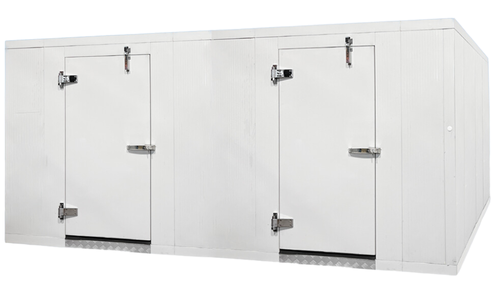 5 x 12 Walk-In Combo Cooler & Freezer with Floor - Commercial Refrigeration Unit for Restaurants, Grocery Stores & Food Service Businesses - Perfect for Walk-In Cold Storage Needs