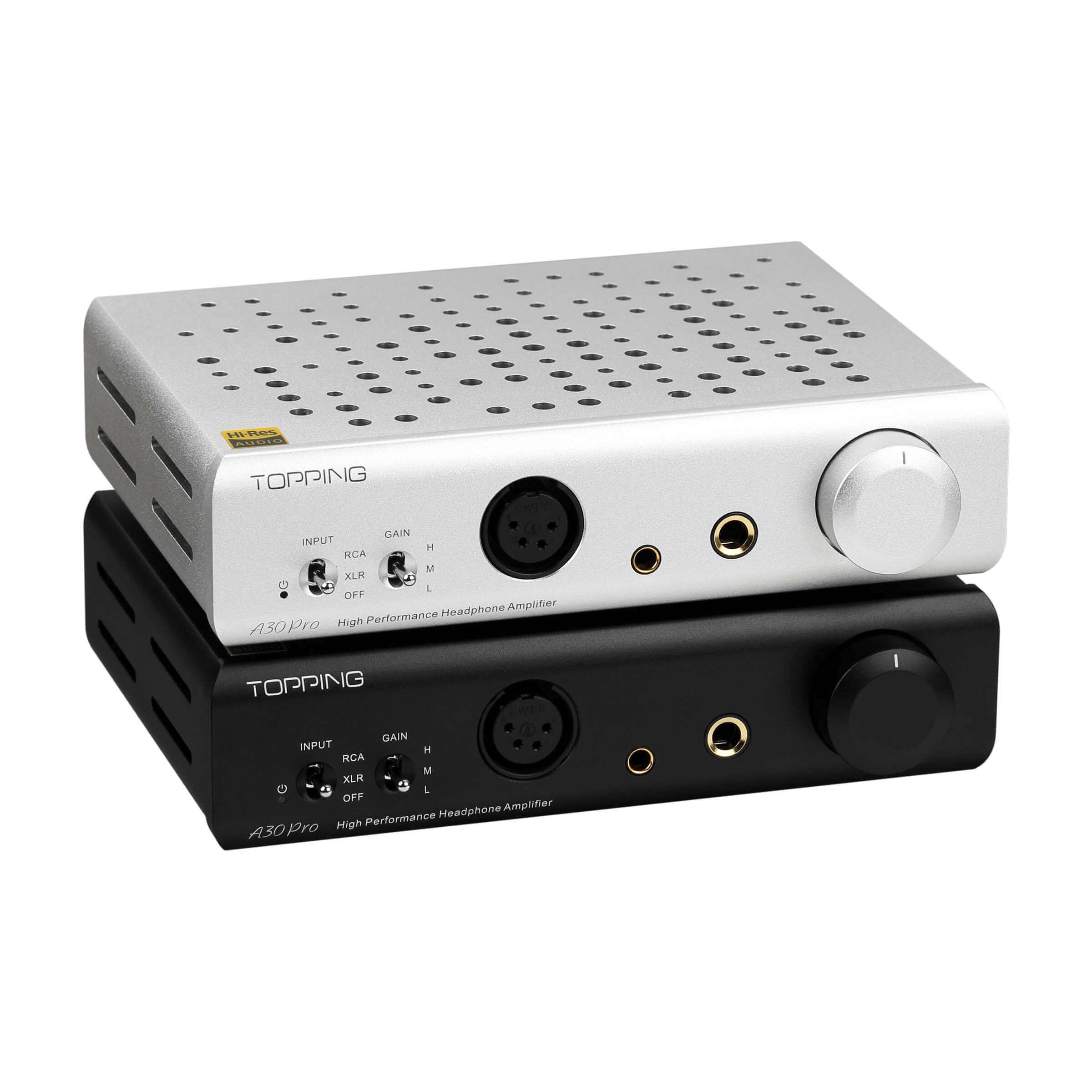 TOPPING A30Pro NFCA Headphone Amplifier - High Power Audio Amp for Studio & Home Use - Perfect for Audiophiles & Music Producers