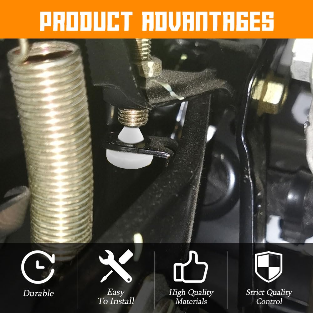 8PCS Brake Switch Stoppers - Car Brake Pedal Stop Pad Replacement 46505-SA5-000 - Compatible with Honda Accord, CR-V, CRX, Crosstour, Element, S2000 - Durable Automotive Clutch Pedal Stopper - Perfect for Smooth Braking & Enhanced Driving Safety