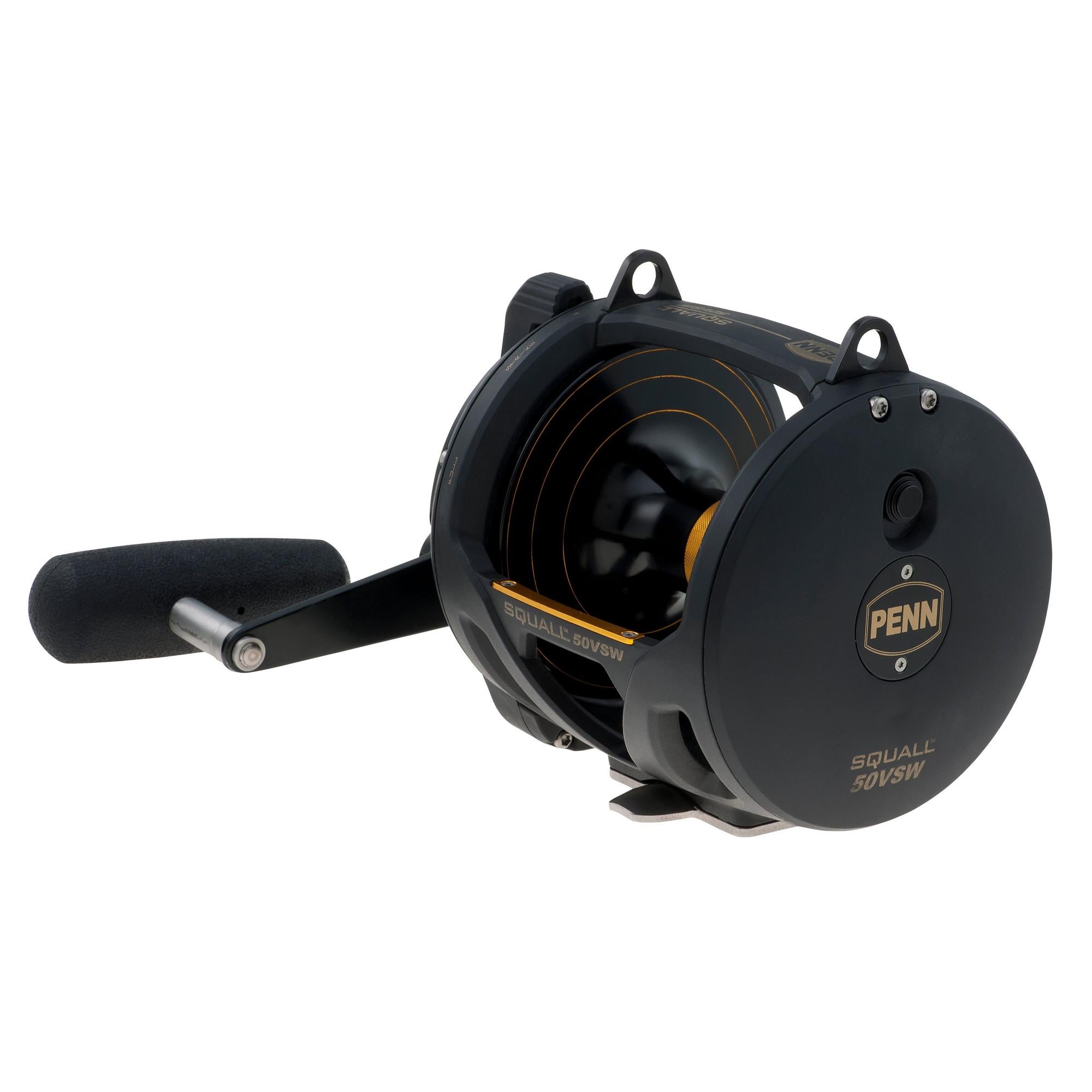 Penn Squall Lever Drag Two Speed Fishing Reels - Saltwater & Freshwater Fishing Gear for Offshore & Inshore Angling