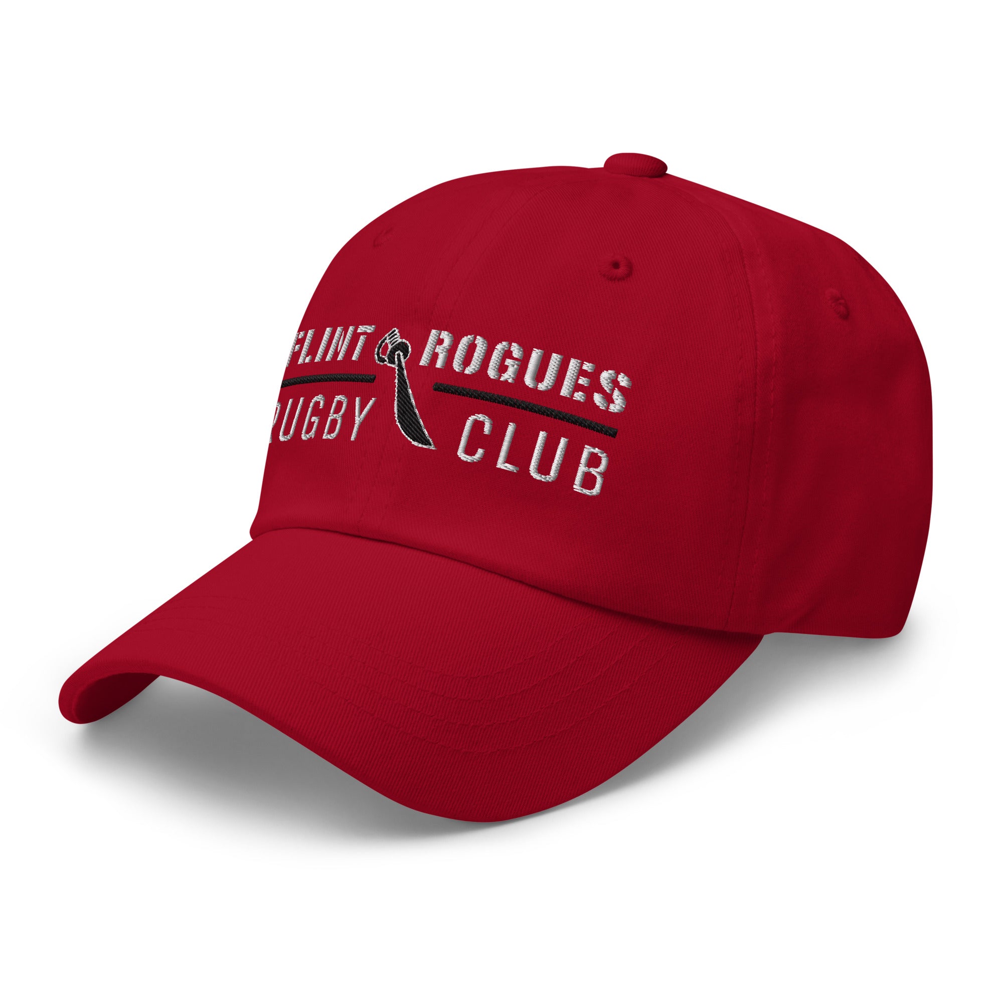 Flint Rogues RFC Adjustable Baseball Cap - One Size Fits All for Men & Women - Perfect for Outdoor Sports, Hiking, and Casual Wear