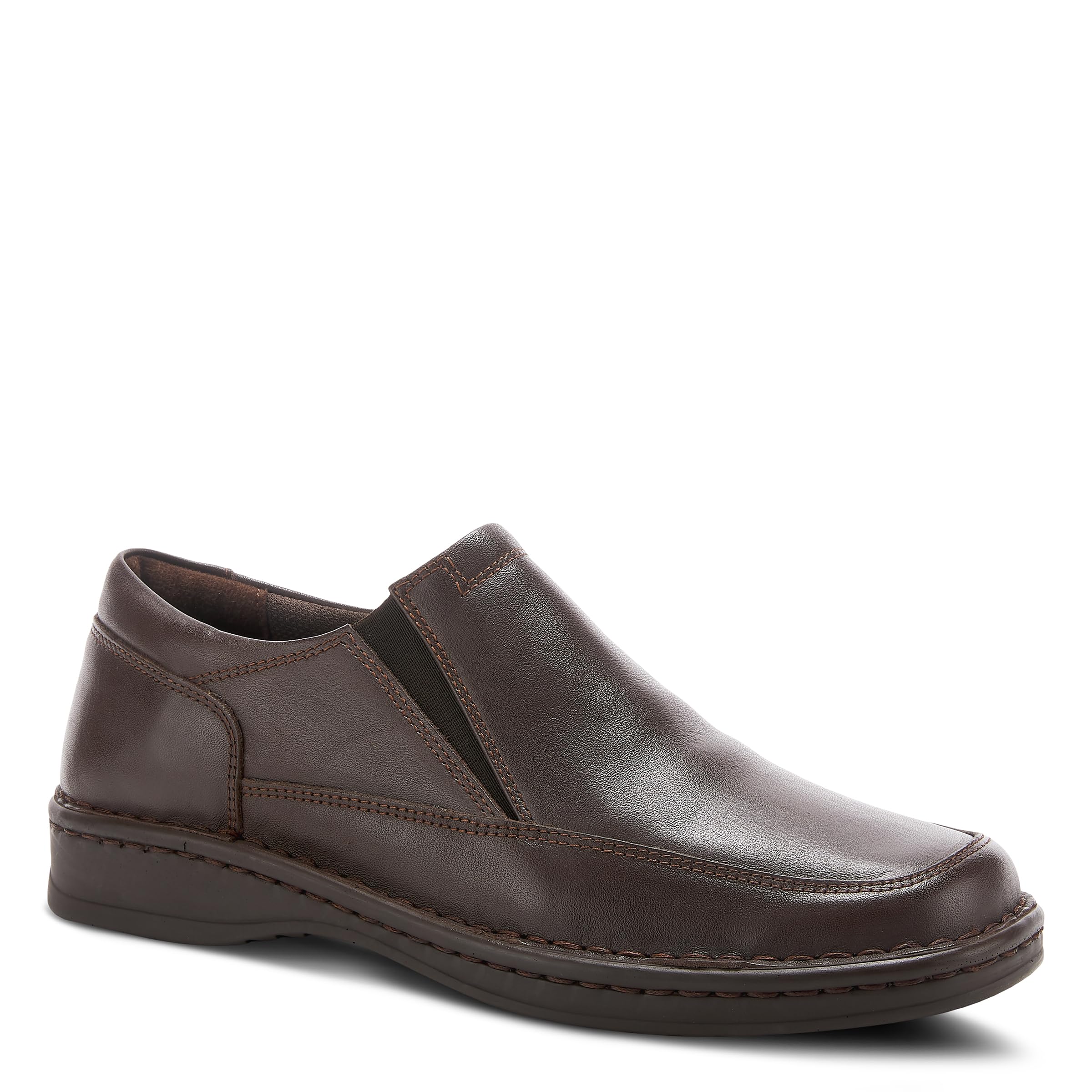 Spring Step Men's Enzo Loafer Flat - Comfortable Slip-On Dress Shoes for Business & Casual Wear | Perfect for Office, Travel & Everyday Use